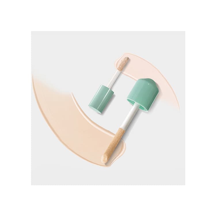 1.P.L Foundaiser Foundation (Lucky Clover Limited Edition) [SPF20/PA++], 28g, 21C Peony, 1pack - Image 2