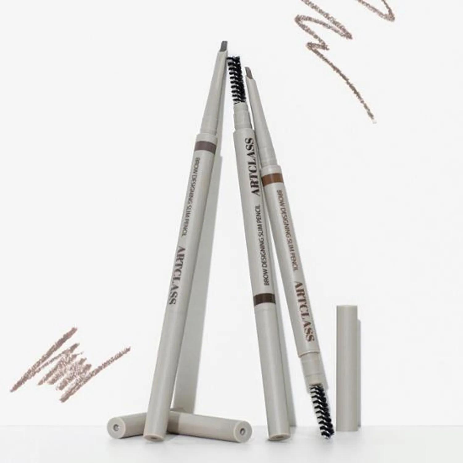 Artclass Brow Designing Slim Pencil, 0.04g, 03 Milk Brown, 1pack - Image 2