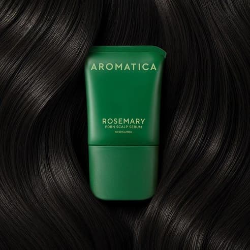 AROMATICA Rosemary PDRN Scalp Serum, 100ml, 1pack - Image 4