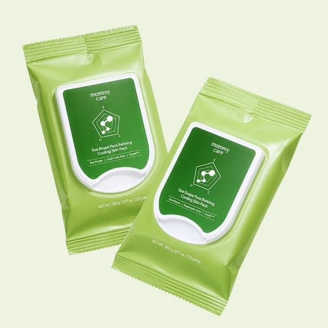 Sea Grape Pore Refining Cooling Skin Pack, 120ea, 1pack - Image 4