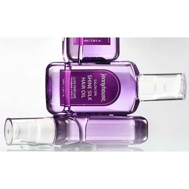 Salon Spa Shine Silk Hair Oil [Luxe Perfume], 100ml, 1pack - Image 3