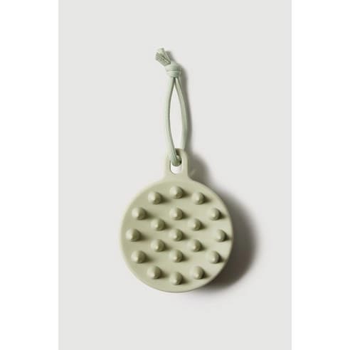 Silicone Scalp Massager, 1ea, Gray, 1pack - Image 3