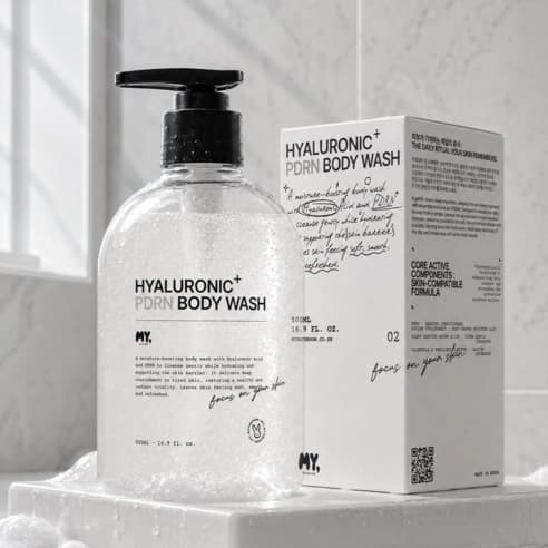 Hyaluronic PDRN Body Wash, 500g, 1pack - Image 3