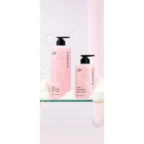 Daily Moments White Musk Body Wash, 1000ml, 1pack - Image 2