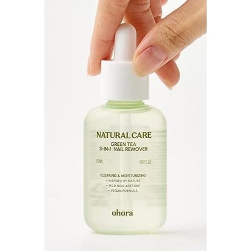 Natural Care Green Tea 3 in 1 Nail Remover, 50ml, 1pack - Image 3