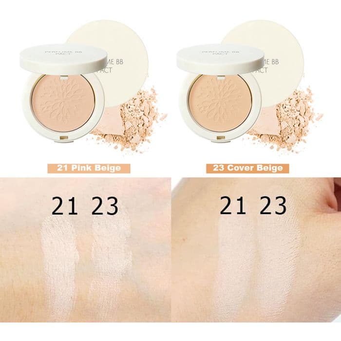 Saemmul Perfume BB Pact [SPF25/PA++], 20g, 21 Pink Beige, 1pack - Image 3