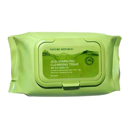 Jeju Sparkling Cleansing Tissue, 50eax4, 1pack - Image 2