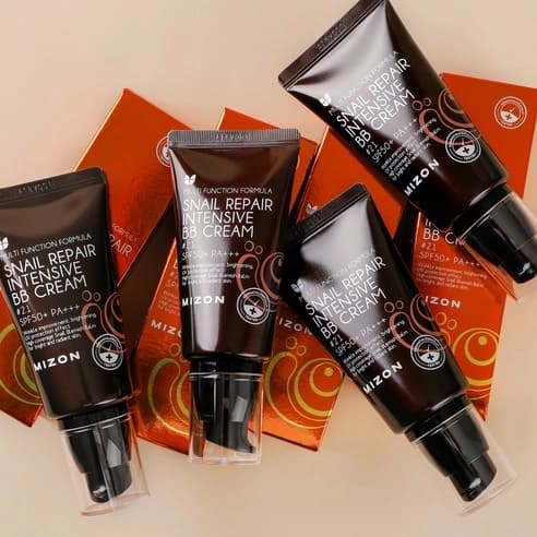 Snail Repair Intensive BB Cream [SPF50+/PA+++], 50g, 21 Rose Beige, 1pack - Image 3