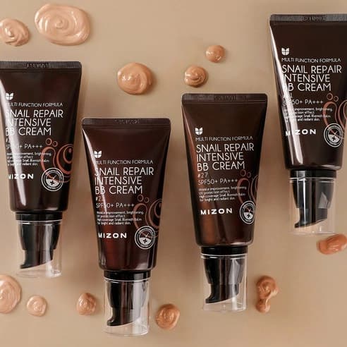 Snail Repair Intensive BB Cream [SPF50+/PA+++], 50g, 21 Rose Beige, 1pack - Image 4
