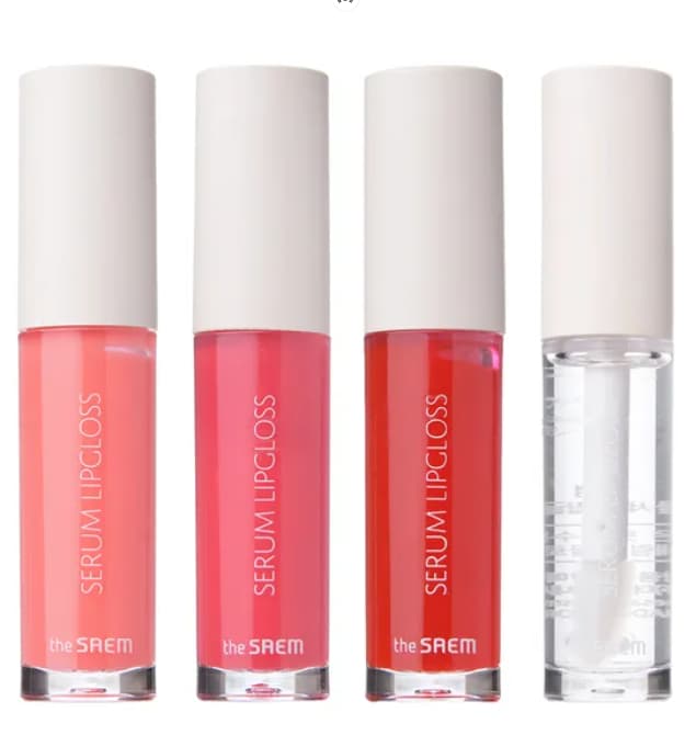 Saemmul Serum Lip Gloss, 4.5g, RD01 Cherry Red, 1pack - Image 2