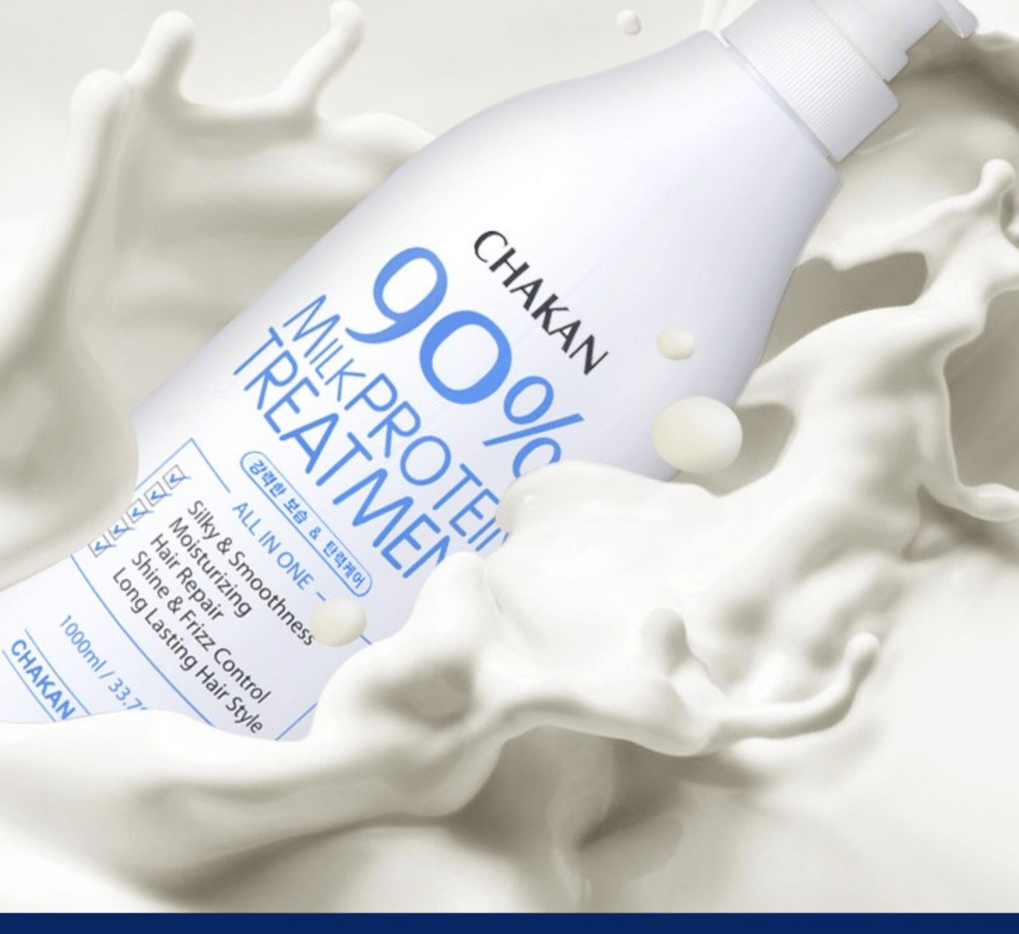 Milk Protein 90% High Concentration Treatment, 1,000ml, 1pack - Image 2