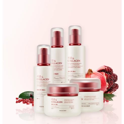 The Face Shop Pomegranate & Collagen Volume Lifting Cream, 100ml - Image 4