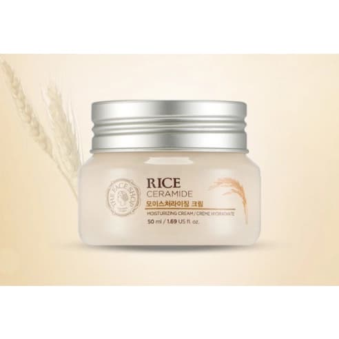 The Face Shop Rice & Ceramide Moisturizing Cream, 50ml, 1pack - Image 2