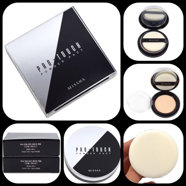 Pro Touch Powder Pact [SPF25/PA++], 23, 1pack, 10g - Image 3