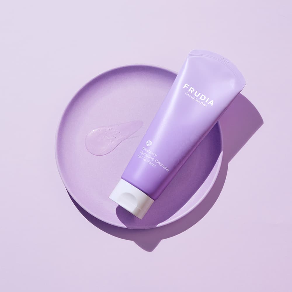 Blueberry Hydrating Cleansing Gel-to-Foam, 145g, 1pack - Image 2