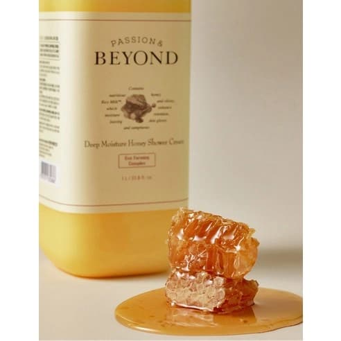 Deep Moisture Honey Shower Cream, 1,000ml, 1pack - Image 2
