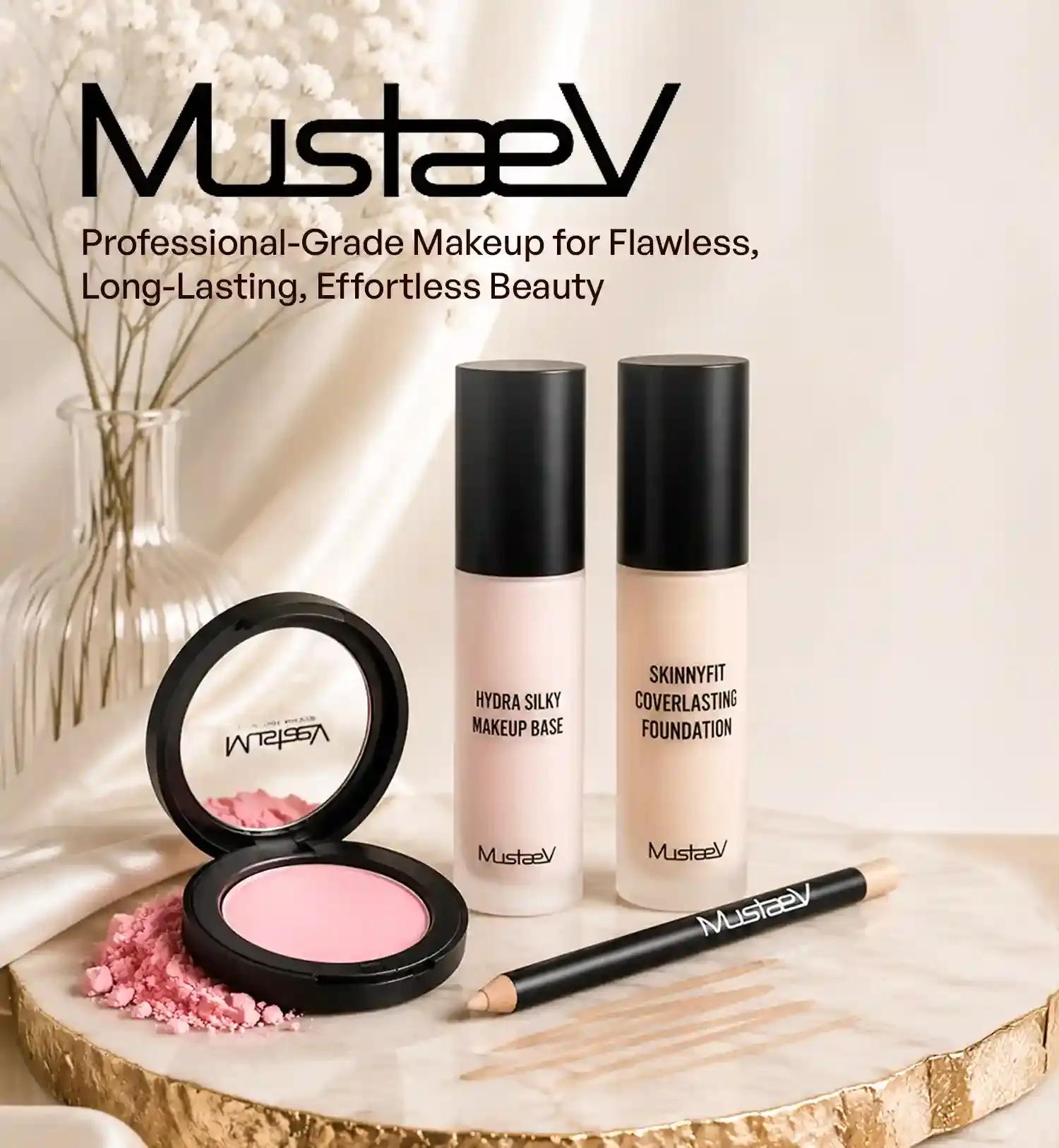 MustaeV brand banner