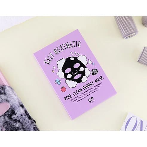 Self Aesthetic Pore Clean Bubble Mask, 5ea - Image 2