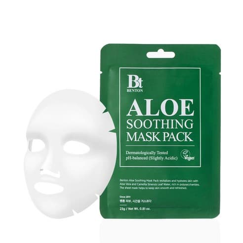 Aloe Vera Soothing Sheet Mask, 10ea - Image 2