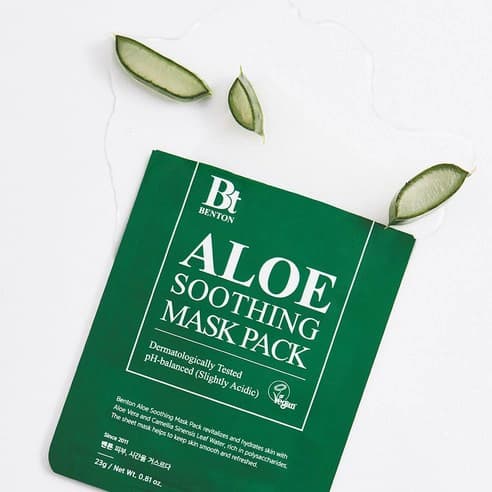 Aloe Vera Soothing Sheet Mask, 10ea - Image 3
