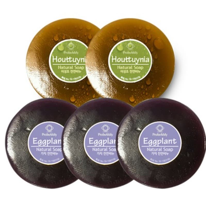 Houttuynia Cordata Natural Soap, 110g, 10ea, 1pack - Image 2