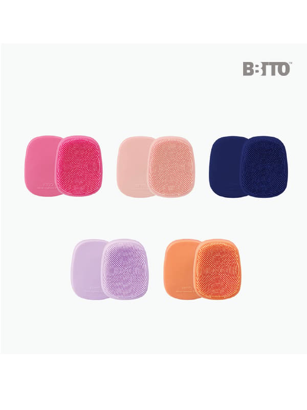 Silicone Facial Cleansing Brush, 1ea, Pink, 1pack - Image 3
