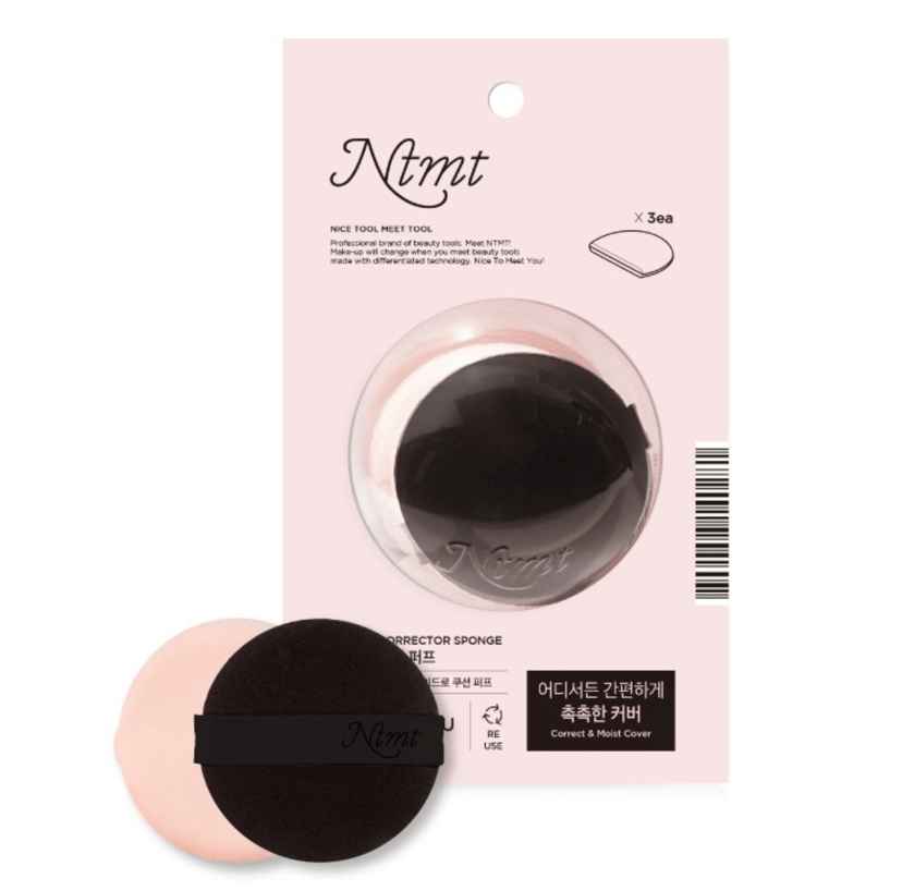 Moist Corrector Puff, Mixed Color, 3ea - Image 2