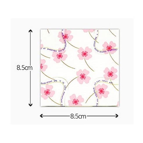 Pink Oil Paper From Nature Remove Oil Sebum Sensitive Skin, 1,000ea, 1pack - Image 3