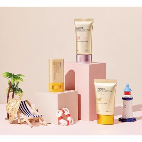 Power Long Lasting Pink Tone-up Sun Cream, 50ml, 1pack - Image 2