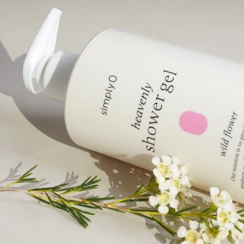 Heavenly Shower Gel [Wild Flower], 500ml, 1pack - Image 2