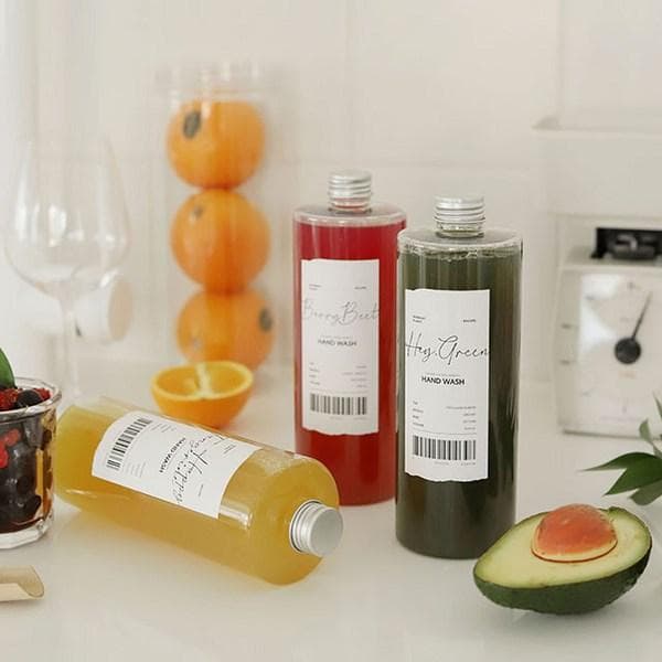 Moment Plant Hand Cream [Happy Tangerine], 500ml, 1pack - Image 2
