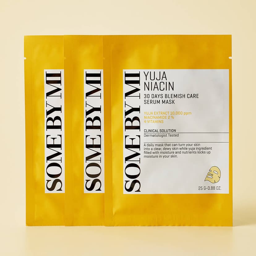 Yuja Niacin 30 Days Blemish Care Serum Mask, 10ea, 1pack - Image 2