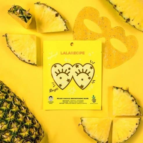 Heart Goggle Brightening Mask, 10ea, 1pack - Image 2