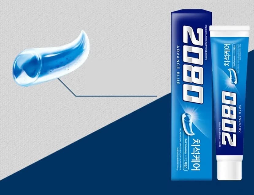 Advance Blue Toothpaste, 150g, 6ea, 1pack - Image 2