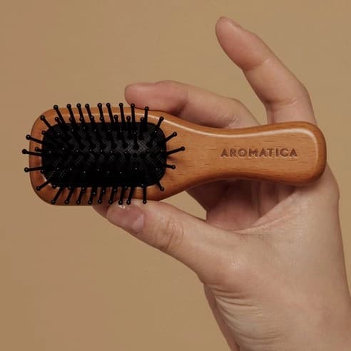 Wooden Scalp Brush, 1pack, 41mm+122mm+34mm - Image 4