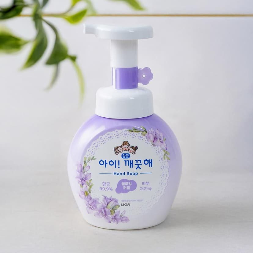 Foaming Hand Soap - Blooming Purple, 250mlx2ea, 1pack - Image 2