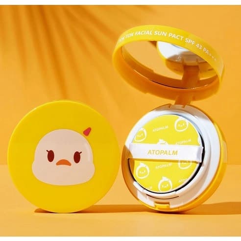 Tok Tok Facial Sun Pact [SPF43 / PA+++], 15g, 1pack - Image 2