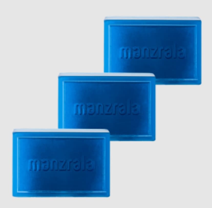 All-in-One Blue Shower Bar, 120g+120g+120g - Image 2