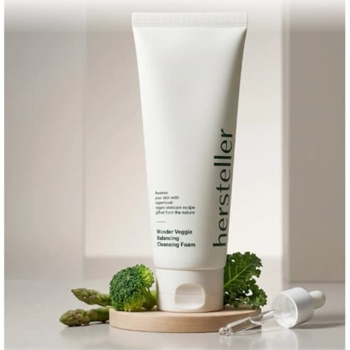 Wonder Veggie Balancing Cleansing Foam, 120ml, 1pack - Image 4