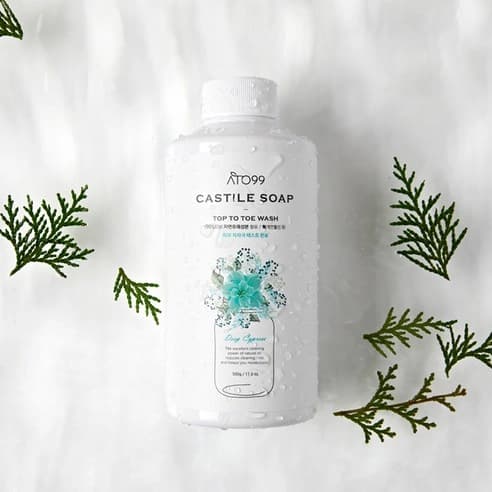 Castile Soap [Deep Cypress], 500ml, 1pack - Image 2