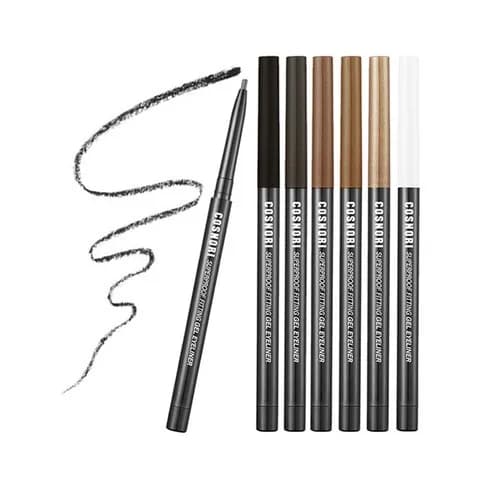 Superproof Fitting Gel Eyeliner, 0.13g, 01 Vivid Black, 1pack - Image 6