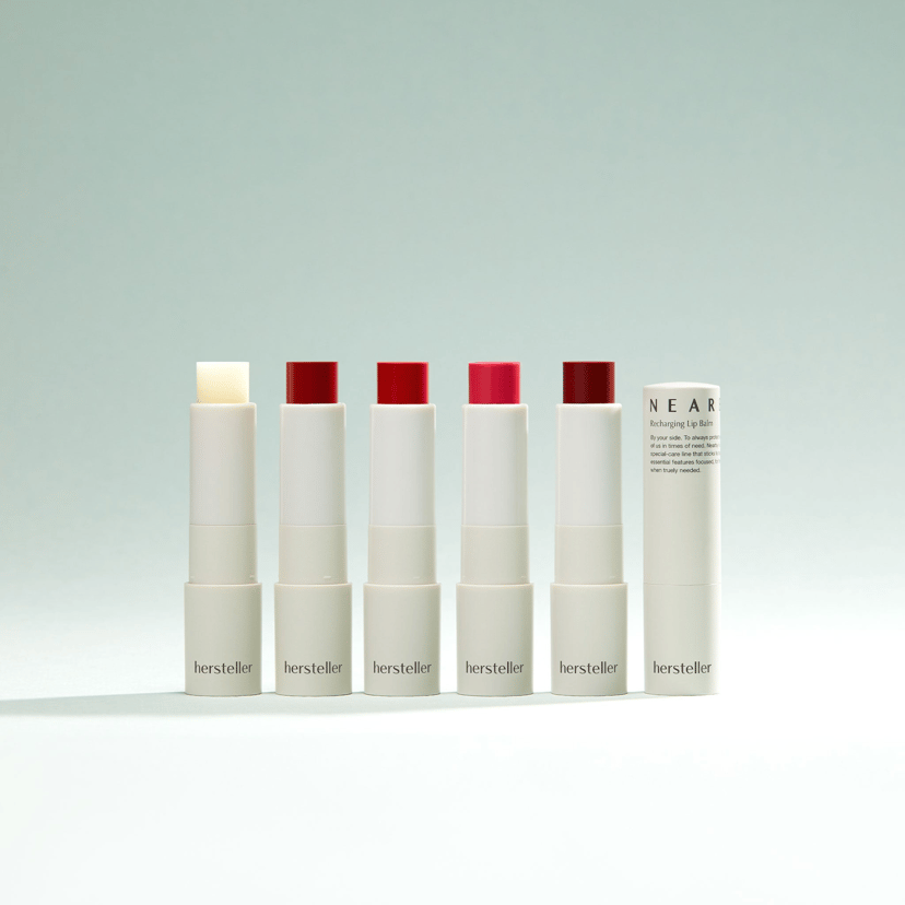 Near By Recharging Lip Balm [Plain], 3.8g, 1pack - Image 2