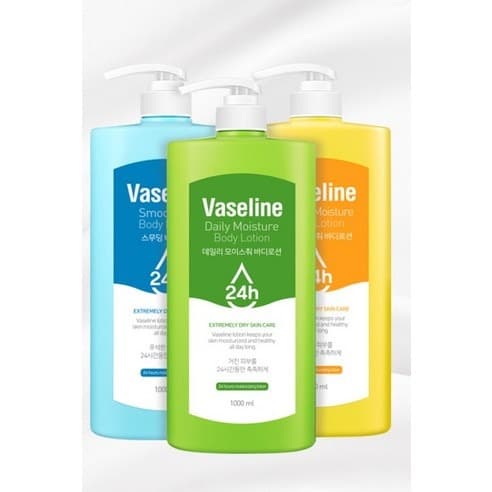 Vaseline 24H Smoothing Body Lotion, 1,000ml, 1pack - Image 2