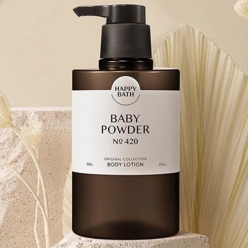 Original Collection Body Lotion [Baby Powder], 500g, 1pack - Image 2