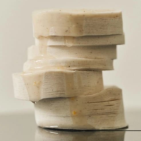 Unbleached Pure Cotton Pads, 60ea, 1pack - Image 3