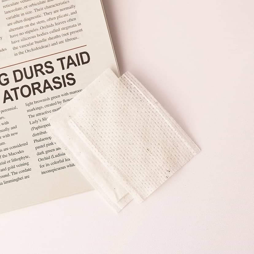 Non-fluorescent 3Layered Cotton Pads, 300ea, 1pack - Image 2
