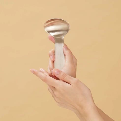 Bangjja Yugi Organic Ladle Gua Sha Massager, 1pack - Image 3