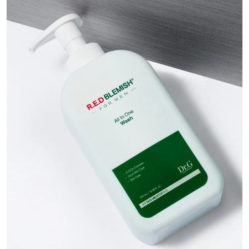 Red Blemish For Men All-In-One Wash, 500ml, 1pack - Image 3
