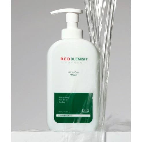 Red Blemish For Men All-In-One Wash, 500ml, 1pack - Image 4