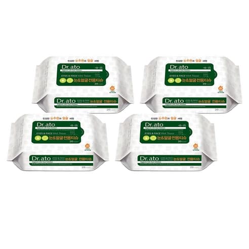 Eye & Face Tissue, 20eax4, 1pack - Image 2